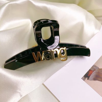 Agrafe pentru gheare de păr negru coreean pentru femei Accesorii pentru crabi Agrafă cu gheare cu strasuri Agrafe pentru clemă de crab Bijuterii de modă