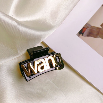 Agrafe pentru gheare de păr negru coreean pentru femei Accesorii pentru crabi Agrafă cu gheare cu strasuri Agrafe pentru clemă de crab Bijuterii de modă