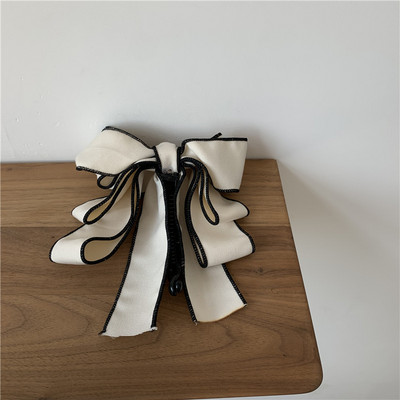 2022 Summer Girl Dulce Multi-strat Fundă Banana Agrafă de păr Barrette Retro Houndstooth Gheare de păr Elegantă Accesorii de păr pentru femei