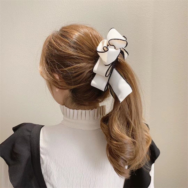 2022 Summer Girl Dulce Multi-strat Fundă Banana Agrafă de păr Barrette Retro Houndstooth Gheare de păr Elegantă Accesorii de păr pentru femei