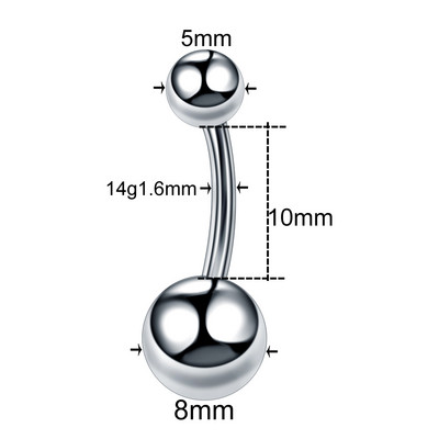 1PC G23 titan cristal bijuterie curbate barbell inele buric inele buric piercing Nombril Ombligo piercing bijuterii fermecătoare