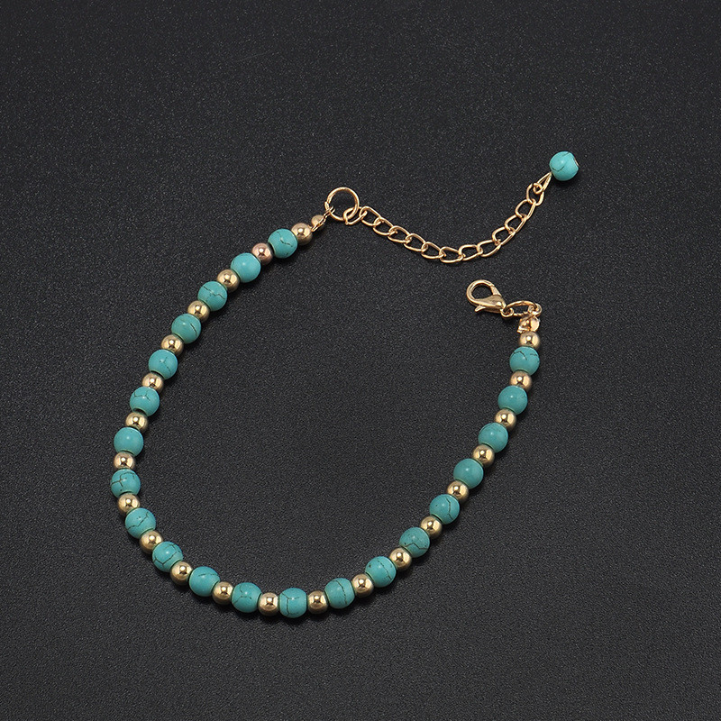 Set 2 bucăți mărgele pandantiv cu flori, glezne de plajă pentru femei, de culoare aurie, glezne boho sexy, lanț pentru picioare, bijuterii, cadou, livrare picătură