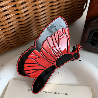 2023, vară, temperament francez, fluture, acetat, gheare de păr, dimensiune mare, crab, accesorii de păr, elegante, vintage