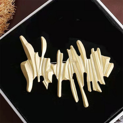 Broșă metalică neregulată Insigna de personalitate de modă retro Accesorii pentru îmbrăcăminte pentru bărbați și femei Cadouri de Crăciun Comerț cu ridicata 2022