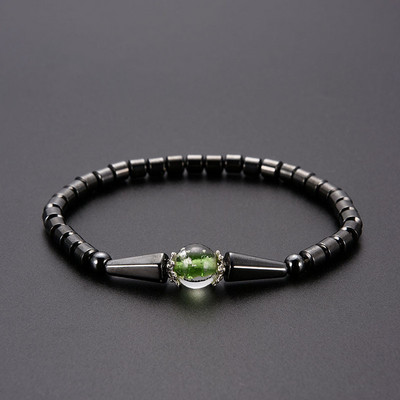 Magnet cu personalitate coreeană, lanț pentru picioare, gleznă cu margele colorate, pentru femei, bărbați, sănătos, terapie magnetică, petrecere, cadou de zi de naștere pentru familie