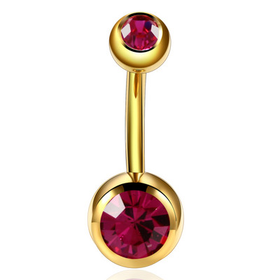 1PC titan cristal șurub șurub inel pentru buric Helix piercing Boemia Ombligo pircing femeie sexy inele cu clopoțel bijuterii pentru corp