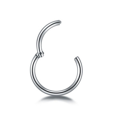 1PC titan fără sudură segment articulat ureche helix tragus inel cerc inel nas septum clicker buze sprancene mamelon piercing bijuterii 18G