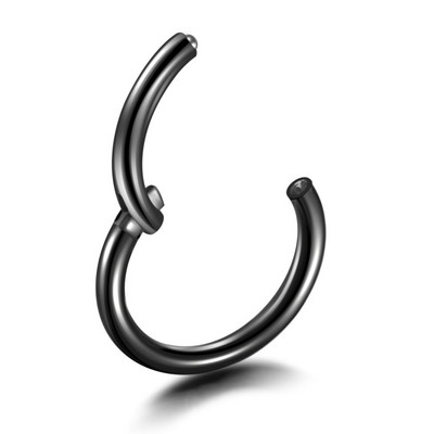 1PC titan fără sudură segment articulat ureche helix tragus inel cerc inel nas septum clicker buze sprancene mamelon piercing bijuterii 18G