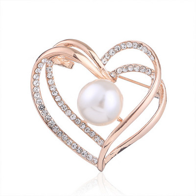 Branșă de flori Broșă de damă pentru costum Broșă elegantă vintage Ace Bijuterii frumoase Cadou Broche De Flores