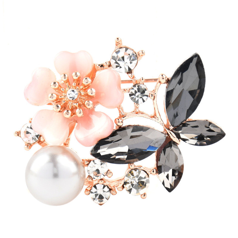 Broșe cu ace fluture perle cu stras pentru femei, cadouri clasice pentru petrecere cu insecte, pentru birou, broșă cu fluture