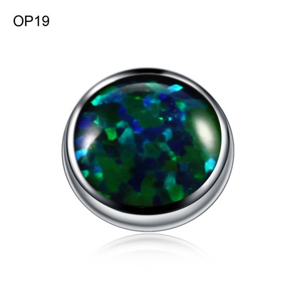 1PC Titan Septum Ureche Helix Tragus Opal CBR Piercings Christina Vertical Hood Labret Dermal Anchor Cercei Piercing Bijuterii