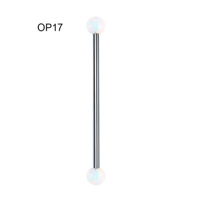 1PC Titan Septum Ureche Helix Tragus Opal CBR Piercings Christina Vertical Hood Labret Dermal Anchor Cercei Piercing Bijuterii