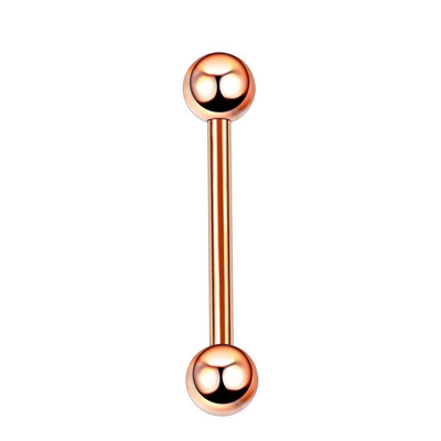 1 ΤΕΜ G23 Titanium Mixed 5 Χρώματα Γλώσσα Barbell Piercing Θηλές Δαχτυλίδια Industrial Barbell Earring Piercing Body Jewelry