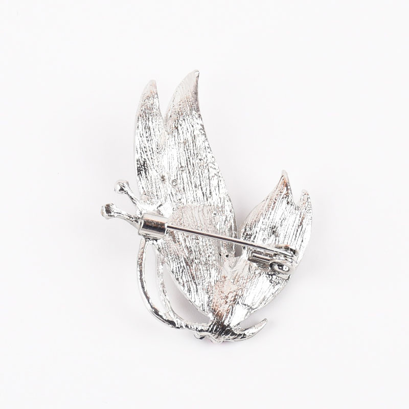 Fierbinte în stil coreean, elegantă, broșă din cristal, cadou, accesoriu din aliaj de modă, corsaj pentru femei