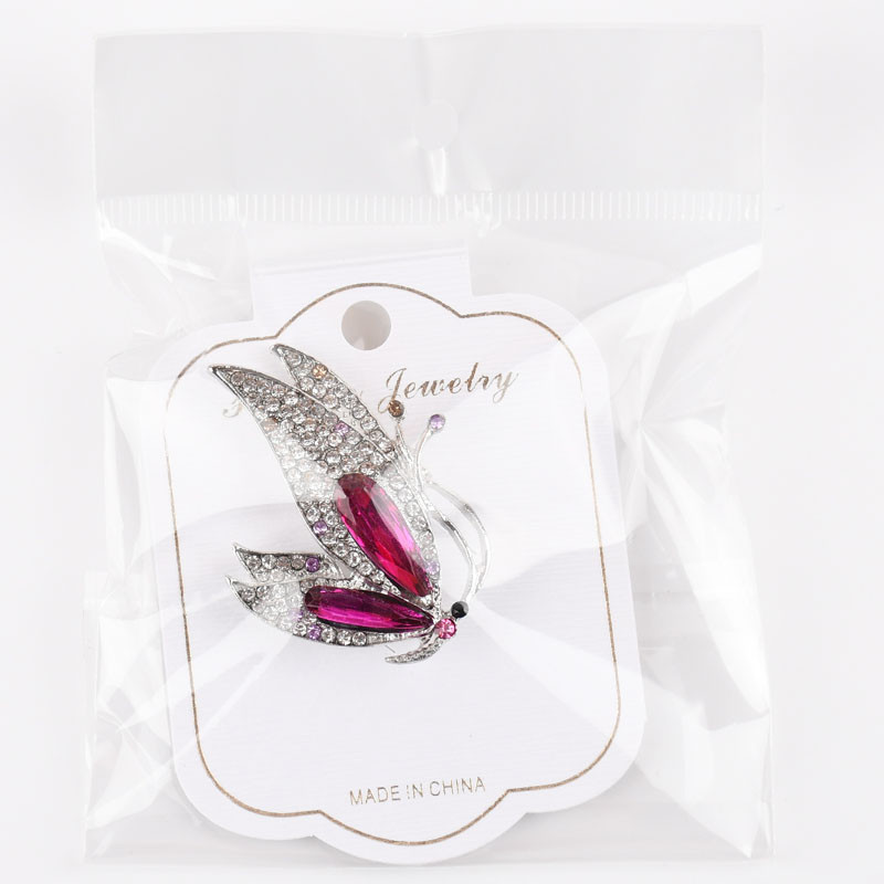 Fierbinte în stil coreean, elegantă, broșă din cristal, cadou, accesoriu din aliaj de modă, corsaj pentru femei