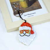 Χειροποίητο Αρκυλικό Μπρελόκ Ζώο Χριστουγεννιάτικο Μπρελόκ από ανοξείδωτο ατσάλι Μπρελόκ για γυναίκες κορίτσια Δώρα Αξεσουάρ κοσμημάτων