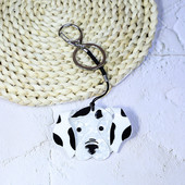 Χειροποίητο Αρκυλικό Μπρελόκ Χαριτωμένο Ζώο Δαλματίας Μπρελόκ από ανοξείδωτο ατσάλι Μπρελόκ για γυναίκες κορίτσια Δώρα Αξεσουάρ κοσμημάτων