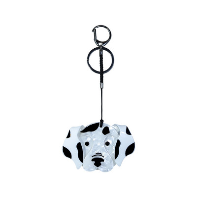 Χειροποίητο Αρκυλικό Μπρελόκ Χαριτωμένο Ζώο Δαλματίας Μπρελόκ από ανοξείδωτο ατσάλι Μπρελόκ για γυναίκες κορίτσια Δώρα Αξεσουάρ κοσμημάτων