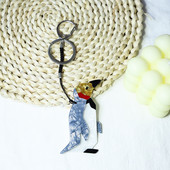 Χειροποίητο Arcylic Keychain Vivid Antarctic Penguins Μπρελόκ από ανοξείδωτο ατσάλι Μπρελόκ για γυναίκες κορίτσια Δώρα Αξεσουάρ κοσμημάτων