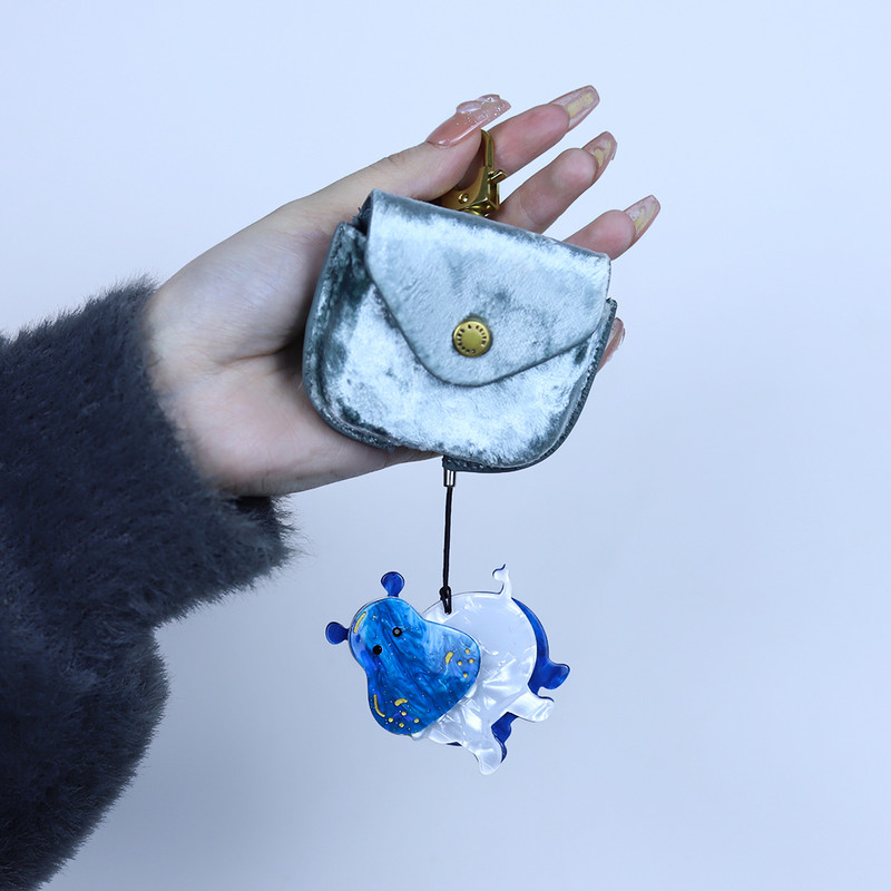 Breloc nou cu animale vii, lucrat manual, cheie de mașină, insecte arcilice, accesorii pentru genți pentru femei, bijuterii, cadouri, comerț cu ridicata