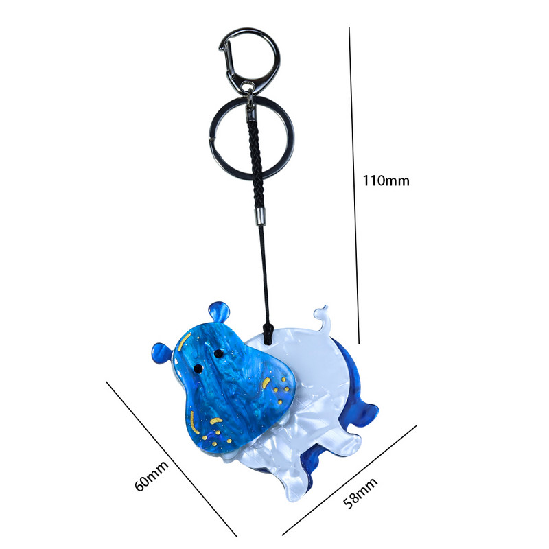 Breloc nou cu animale vii, lucrat manual, cheie de mașină, insecte arcilice, accesorii pentru genți pentru femei, bijuterii, cadouri, comerț cu ridicata
