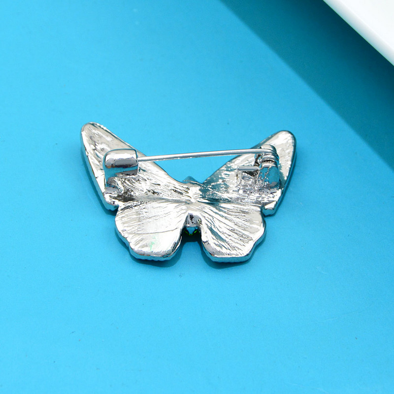 CINDY XIANG Broșe cu fluturi emailate multicolore la modă pentru femei, ace de haine pentru rochie, drăguț, material din aliaj de insecte mici
