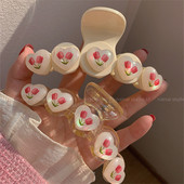 2023 de primăvară, la modă, rășină acrilică, agrafă de păr crab, gheare de păr, accesorii de păr pentru femei, accesorii pentru cap