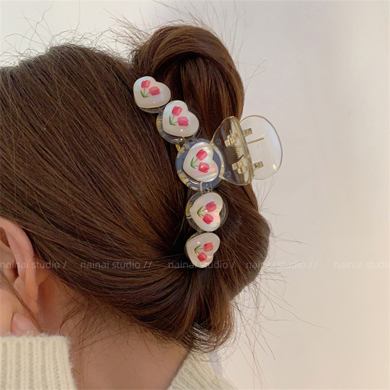 2023 de primăvară, la modă, rășină acrilică, agrafă de păr crab, gheare de păr, accesorii de păr pentru femei, accesorii pentru cap