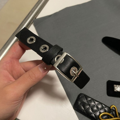 Agrafă de păr cu pandantiv în cruce cu nit gotic pentru fete, din piele, din metal, decorație cu inimă, agrafe, bijuterii Harajuku Y2K