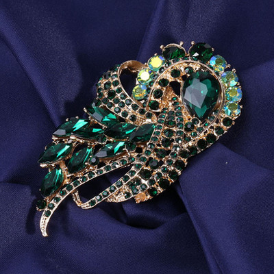 Λευκό κρύσταλλο στρας Νυφικές καρφίτσες λουλούδια Κοσμήματα Κολάρες Γυναικείες vintage καρφίτσες καρφίτσας καρφίτσες καρφίτσες