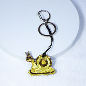 Нов ярък ключодържател с животни, ръчно изработени Arcylic, сладки охлюви, ключ за кола, дамска чанта, аксесоари, бижута, подаръци, търговия на едро