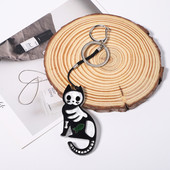 Drăguț acrilic de Ziua Toți Sfinților lanț chei pisică realizat manual corsaj de animale Accesorii pentru bijuterii pentru femei Cadouri pentru fete Bijuterii Acce