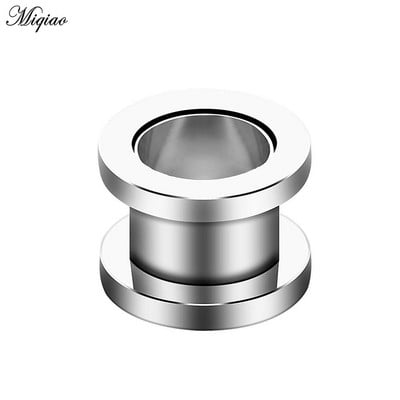 Miqiao, 1 bucată, de vânzare fierbinte, scripete din oțel inoxidabil, extensie de ureche de metal, bijuterii piercing populare pentru corpul uman