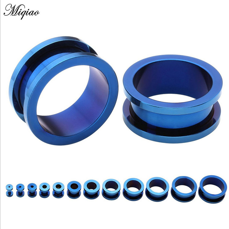 Miqiao, 1 bucată, de vânzare fierbinte, scripete din oțel inoxidabil, extensie de ureche de metal, bijuterii piercing populare pentru corpul uman