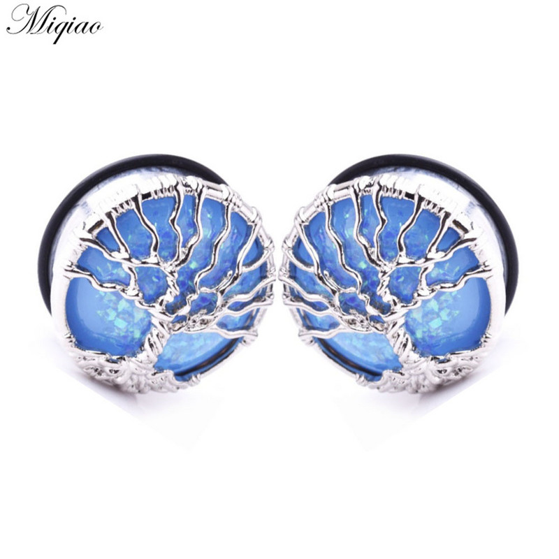 Miqiao 2 buc. Oțel inoxidabil pentru urechi Expander pentru urechi din oțel inoxidabil. Bijuterii piercing rafinate pentru corp.