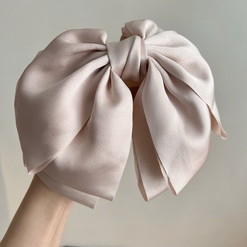 2023 Spring Princess Satin Bow Ανοιξιάτικο κλιπ για κορίτσι κεφαλή Barrettes φουρκέτα Γυναικεία αξεσουάρ μαλλιών