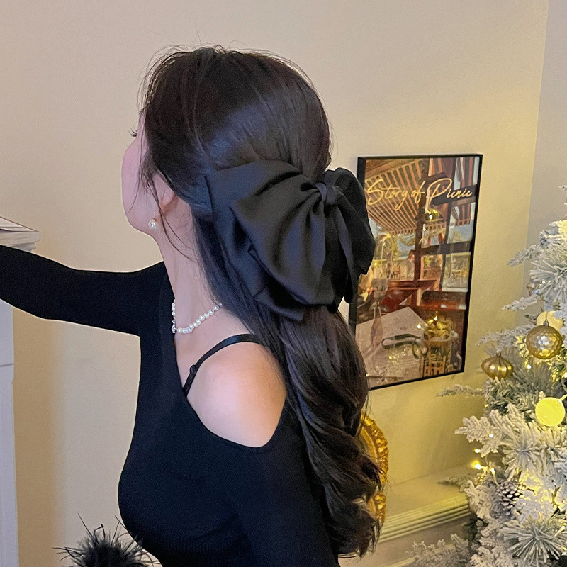 2023 Prințesă de primăvară cu fundă din satin Agrafă de primăvară pentru fete, barete pentru coafură, ac de păr, accesorii de păr pentru femei