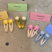 2Pcs/Lot šareni smolasti cvijet BB kopča za djevojčice Ukosnice Mini ukosnice za kosu Ukosnice Ručno izrađene ukosnice