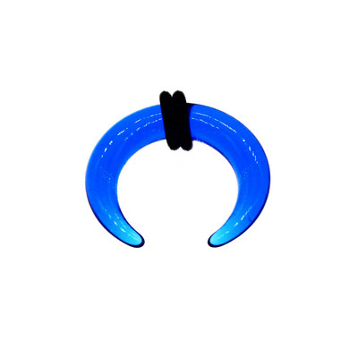 Miqiao 1 kom akrilnih prstenova za nos bivolji rog štipaljke za pregradu prstenovi za piercing za žene muškarce ekspander 1,6-10 mm nakit za piercing