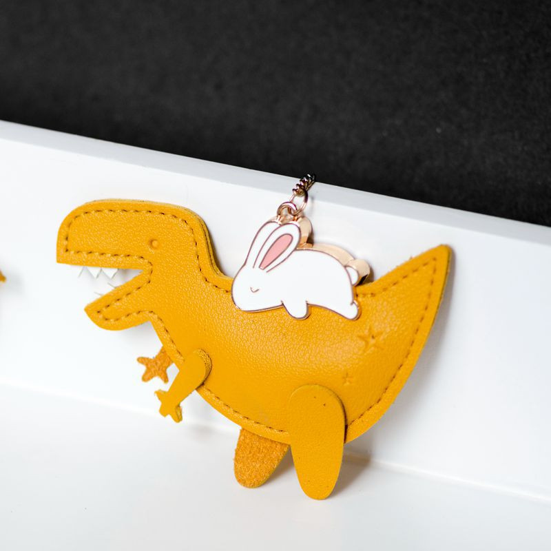 2022 Piele PU Dinozaur Balenă Unicorn Elefant Urs Breloc Pentru Breloc Mașină Femei Suport cheie Fete Charm Geanta Cuplu Pandantiv