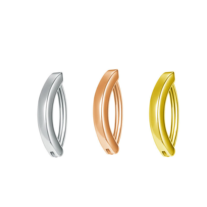 Miqiao 1 kom. 14G nokti za pupak, popularni, jednostavni, složeni, glatki, uniseks