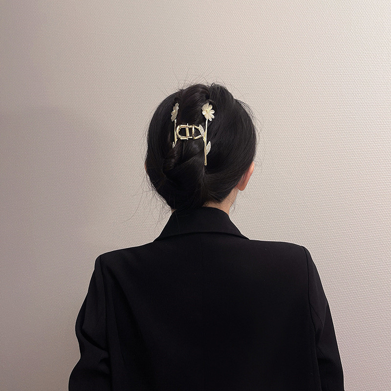2022 gheare de păr din metal cu flori de margaretă de modă coreeană pentru femei Accesorii de păr pentru ac de păr elegant pentru femei
