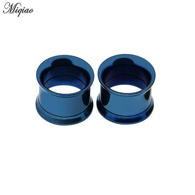 Miqiao visokokvalitetni nakit za bušenje ušiju s dvostrukom trubom za uši s metalnim navojem za proširenje uha