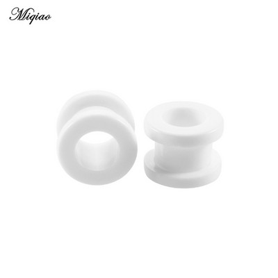 Miqiao 2 kom akrilnih čepića za uši i tunela za pričvršćivanje ušiju mjerača za uši Ekspander za bušenje 2-12 mm Nakit za tijelo za muškarce i žene