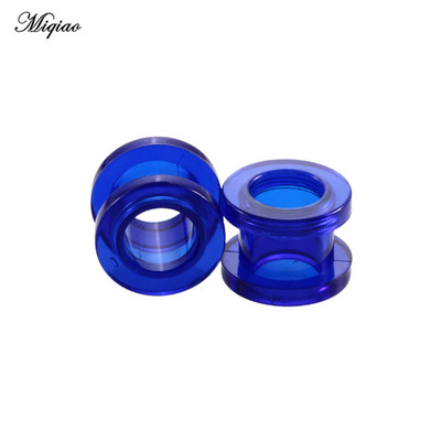 Miqiao 2 kom akrilnih čepića za uši i tunela za pričvršćivanje ušiju mjerača za uši Ekspander za bušenje 2-12 mm Nakit za tijelo za muškarce i žene