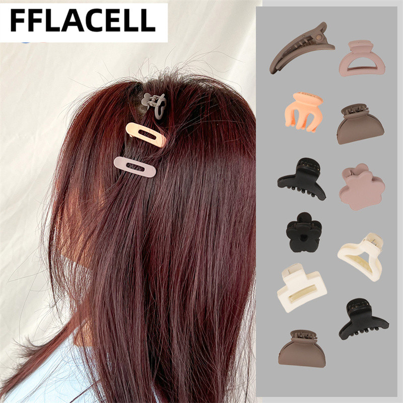 10 buc./cutie Mini gheare de păr drăguțe pentru copii Agrafe de păr laterale din plastic mat pentru fete Agrafe mici pentru coafat cleme de păr femei