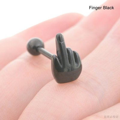 Sexy Genital Spider Moon KISS Rose Piercing Limbă Bile pentru inimă Inele chirurgicale pentru limba din oțel inoxidabil Inele Daisy Tounge Bijuterii