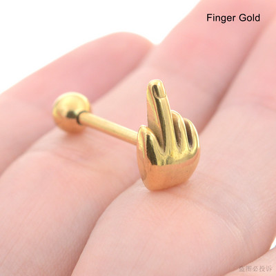 Sexy Genital Spider Moon KISS Rose Piercing Limbă Bile pentru inimă Inele chirurgicale pentru limba din oțel inoxidabil Inele Daisy Tounge Bijuterii