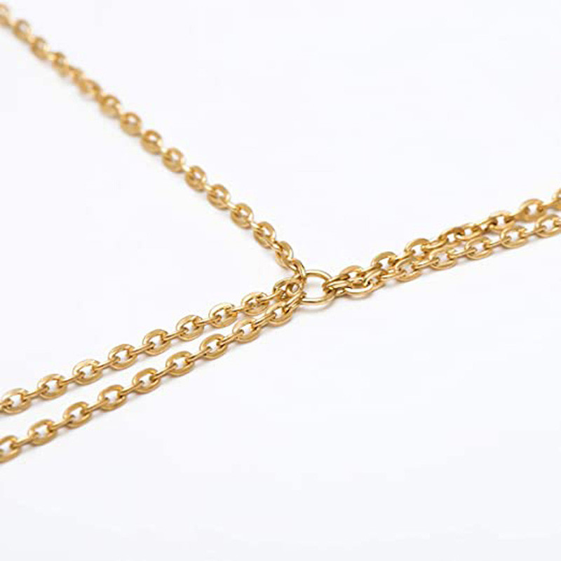 Seksīga krūtis ķēde krūšturis bikini vēdera vidukļa ķēde sievietēm, meitenēm divslāņu vasaras pludmales zirglietas kaklarota krūšu ķēde ķermeņa rotaslietas