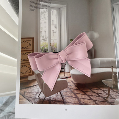 Iarna 2022, la modă, din piele PU, clemă de primăvară, clemă laterală pentru breton, clemă retro, cu trei straturi, culoare contrastantă, ac de păr